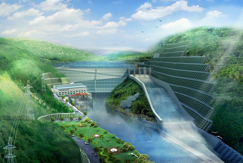 通榆老挝南塔河1号水电站项目